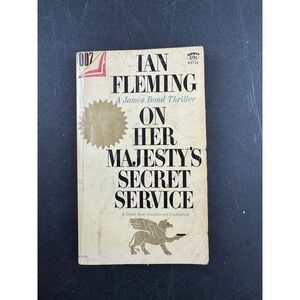Ian Fleming On Her Majesty's Secret Service James Bond Signet P2732 Paperback